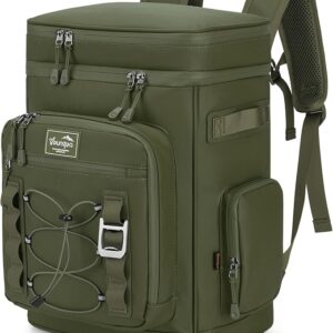 42Cans Cooler Backpack Insulated Leak Proof for Men & Women, Large Waterproof Backpack Cooler for Beach, Picnic, Outdoor, Leakproof, Multi-Functional