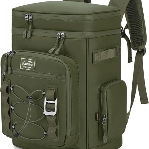 42Cans Cooler Backpack Insulated Leak Proof for Men & Women, Large Waterproof Backpack Cooler for Beach, Picnic, Outdoor, Leakproof, Multi-Functional